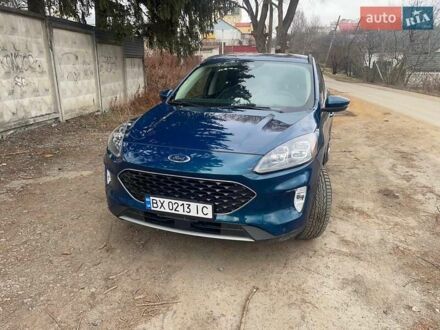 Форд Эскейп 2019 в Хмельницком на Automoto.ua Синий Форд Эскейп, объемом двигателя 0 л и пробегом 21 тыс. км за 25000 $, фото 1 на Automoto.ua