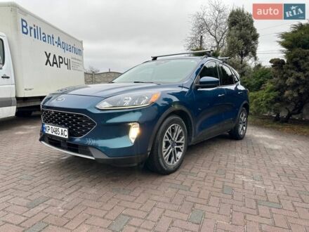 Синий Форд Эскейп, объемом двигателя 1.5 л и пробегом 95 тыс. км за 16600 $, фото 1 на Automoto.ua