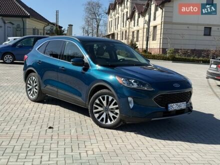 Синий Форд Эскейп, объемом двигателя 2.5 л и пробегом 153 тыс. км за 22500 $, фото 1 на Automoto.ua