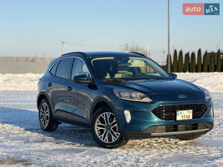 Синий Форд Эскейп, объемом двигателя 1.5 л и пробегом 78 тыс. км за 17200 $, фото 1 на Automoto.ua