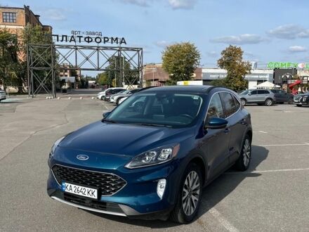 Синий Форд Эскейп, объемом двигателя 2.5 л и пробегом 115 тыс. км за 21000 $, фото 1 на Automoto.ua