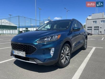 Форд Эскейп 2020 в Киеве на Automoto.ua Синий Форд Эскейп, объемом двигателя 2.5 л и пробегом 45 тыс. км за 31500 $, фото 1 на Automoto.ua