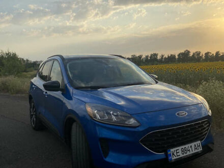 Форд Эскейп 2021 в Кривом Роге на Automoto.ua Синий Форд Эскейп, объемом двигателя 2.5 л и пробегом 59 тыс. км за 24500 $, фото 1 на Automoto.ua