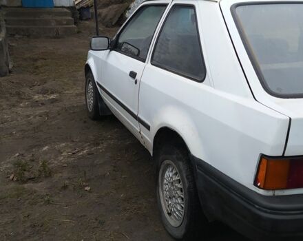 Белый Форд Эскорт, объемом двигателя 1.6 л и пробегом 300 тыс. км за 343 $, фото 3 на Automoto.ua