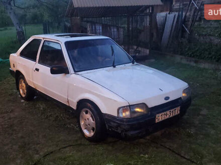 Форд Эскорт 1986 в Ужгороде на Automoto.ua Белый Форд Эскорт, объемом двигателя 1.6 л и пробегом 1 тыс. км за 200 $, фото 1 на Automoto.ua