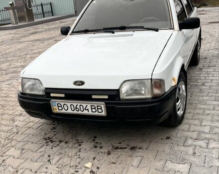 Белый Форд Эскорт, объемом двигателя 1.6 л и пробегом 3 тыс. км за 1150 $, фото 1 на Automoto.ua