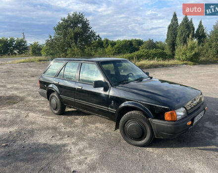 Черный Форд Эскорт, объемом двигателя 1.4 л и пробегом 330 тыс. км за 750 $, фото 5 на Automoto.ua