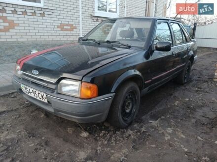 Чорний Форд Ескорт, об'ємом двигуна 1.4 л та пробігом 103 тис. км за 750 $, фото 1 на Automoto.ua