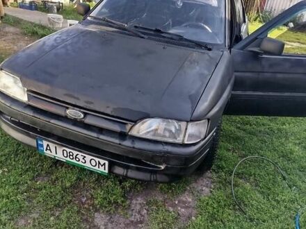 Форд Эскорт 1992 в Барышевке на Automoto.ua Черный Форд Эскорт, объемом двигателя 1.39 л и пробегом 649 тыс. км за 600 $, фото 1 на Automoto.ua