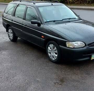 Черный Форд Эскорт, объемом двигателя 1.6 л и пробегом 349 тыс. км за 2000 $, фото 1 на Automoto.ua