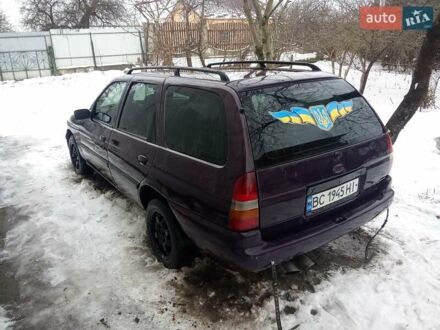 Фіолетовий Форд Ескорт, об'ємом двигуна 1.4 л та пробігом 253 тис. км за 1000 $, фото 1 на Automoto.ua