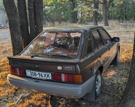 Коричневый Форд Эскорт, объемом двигателя 1.4 л и пробегом 100 тыс. км за 800 $, фото 1 на Automoto.ua