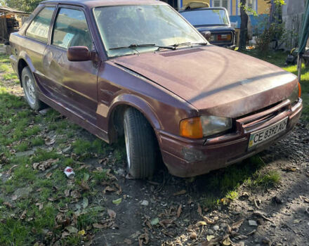 Коричневый Форд Эскорт, объемом двигателя 1.6 л и пробегом 250 тыс. км за 450 $, фото 1 на Automoto.ua