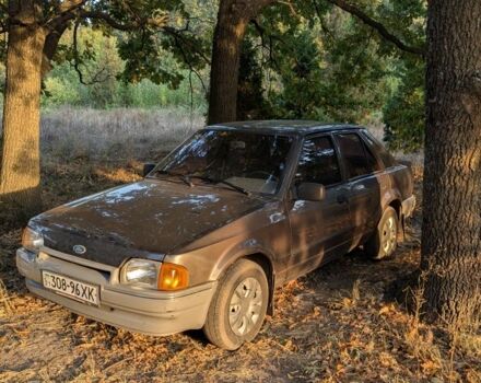 Коричневый Форд Эскорт, объемом двигателя 1.4 л и пробегом 100 тыс. км за 800 $, фото 2 на Automoto.ua