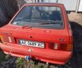 Красный Форд Эскорт, объемом двигателя 1.3 л и пробегом 400 тыс. км за 680 $, фото 1 на Automoto.ua