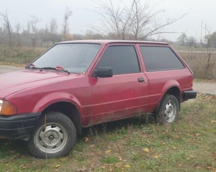 Красный Форд Эскорт, объемом двигателя 1.3 л и пробегом 165 тыс. км за 550 $, фото 2 на Automoto.ua