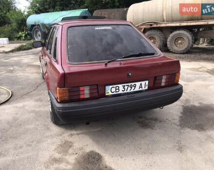 Красный Форд Эскорт, объемом двигателя 1.3 л и пробегом 180 тыс. км за 1500 $, фото 2 на Automoto.ua