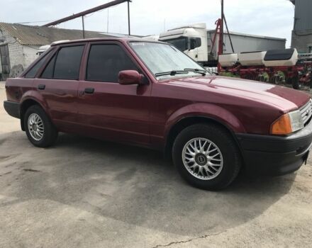 Красный Форд Эскорт, объемом двигателя 1.3 л и пробегом 180 тыс. км за 1550 $, фото 3 на Automoto.ua