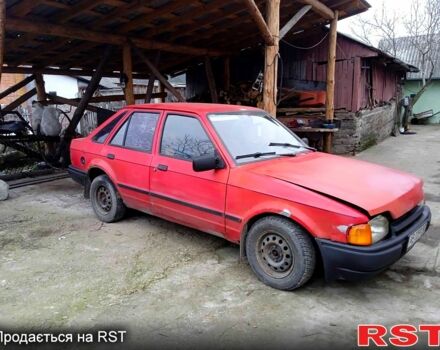 Червоний Форд Ескорт, об'ємом двигуна 1.6 л та пробігом 300 тис. км за 850 $, фото 2 на Automoto.ua
