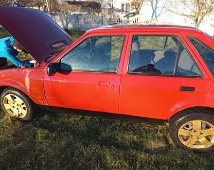 Червоний Форд Ескорт, об'ємом двигуна 1.4 л та пробігом 333 тис. км за 700 $, фото 10 на Automoto.ua