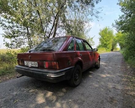 Красный Форд Эскорт, объемом двигателя 1.3 л и пробегом 200 тыс. км за 503 $, фото 5 на Automoto.ua