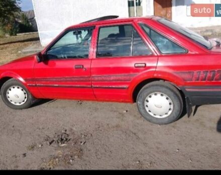 Красный Форд Эскорт, объемом двигателя 1.3 л и пробегом 904 тыс. км за 1100 $, фото 3 на Automoto.ua