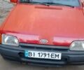Красный Форд Эскорт, объемом двигателя 1 л и пробегом 75 тыс. км за 650 $, фото 1 на Automoto.ua