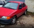 Красный Форд Эскорт, объемом двигателя 1.4 л и пробегом 100 тыс. км за 1100 $, фото 1 на Automoto.ua