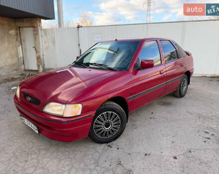 Червоний Форд Ескорт, об'ємом двигуна 1.6 л та пробігом 231 тис. км за 1350 $, фото 14 на Automoto.ua