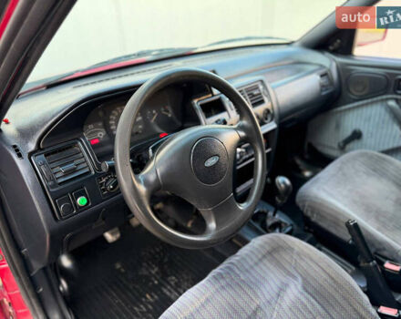 Червоний Форд Ескорт, об'ємом двигуна 1.6 л та пробігом 231 тис. км за 1350 $, фото 25 на Automoto.ua