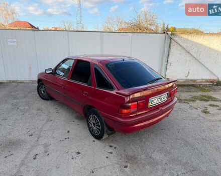 Червоний Форд Ескорт, об'ємом двигуна 1.6 л та пробігом 231 тис. км за 1350 $, фото 22 на Automoto.ua