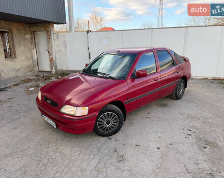 Червоний Форд Ескорт, об'ємом двигуна 1.6 л та пробігом 231 тис. км за 1350 $, фото 11 на Automoto.ua