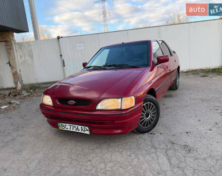 Червоний Форд Ескорт, об'ємом двигуна 1.6 л та пробігом 231 тис. км за 1350 $, фото 15 на Automoto.ua