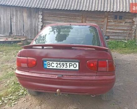 Красный Форд Эскорт, объемом двигателя 1.6 л и пробегом 276 тыс. км за 700 $, фото 4 на Automoto.ua