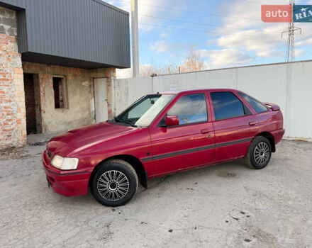 Червоний Форд Ескорт, об'ємом двигуна 1.6 л та пробігом 231 тис. км за 1350 $, фото 13 на Automoto.ua