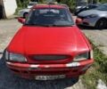 Красный Форд Эскорт, объемом двигателя 1.3 л и пробегом 100 тыс. км за 550 $, фото 1 на Automoto.ua