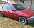 Красный Форд Эскорт, объемом двигателя 1.6 л и пробегом 1 тыс. км за 2100 $, фото 1 на Automoto.ua