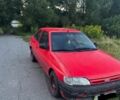 Красный Форд Эскорт, объемом двигателя 1.8 л и пробегом 60 тыс. км за 800 $, фото 1 на Automoto.ua