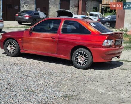 Червоний Форд Ескорт, об'ємом двигуна 1.6 л та пробігом 250 тис. км за 1200 $, фото 8 на Automoto.ua