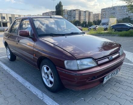 Червоний Форд Ескорт, об'ємом двигуна 1.6 л та пробігом 250 тис. км за 750 $, фото 1 на Automoto.ua