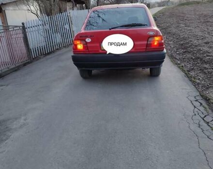 Червоний Форд Ескорт, об'ємом двигуна 1.4 л та пробігом 589 тис. км за 900 $, фото 4 на Automoto.ua
