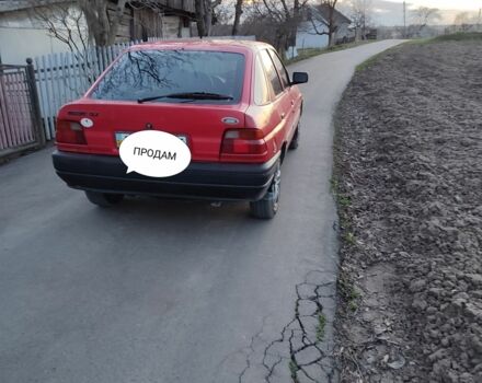 Красный Форд Эскорт, объемом двигателя 1.4 л и пробегом 589 тыс. км за 900 $, фото 8 на Automoto.ua