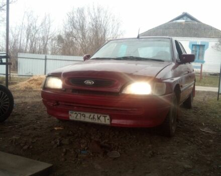 Червоний Форд Ескорт, об'ємом двигуна 0 л та пробігом 406 тис. км за 358 $, фото 4 на Automoto.ua