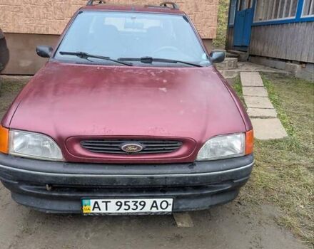 Красный Форд Эскорт, объемом двигателя 1.6 л и пробегом 190 тыс. км за 800 $, фото 8 на Automoto.ua