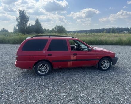 Червоний Форд Ескорт, об'ємом двигуна 1.6 л та пробігом 343 тис. км за 1500 $, фото 1 на Automoto.ua