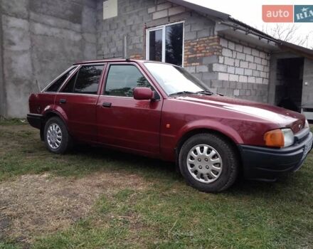 Червоний Форд Ескорт, об'ємом двигуна 1.39 л та пробігом 93 тис. км за 1325 $, фото 15 на Automoto.ua