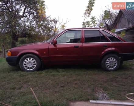 Червоний Форд Ескорт, об'ємом двигуна 1.39 л та пробігом 93 тис. км за 1325 $, фото 19 на Automoto.ua