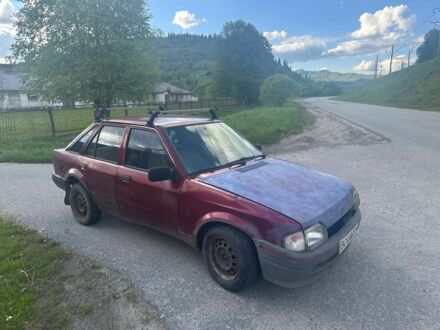Форд Ескорт 1984 у Славском на Automoto.ua Червоний Форд Ескорт, об'ємом двигуна 1.6 л та пробігом 1 тис. км за 220 $, фото 1 на Automoto.ua