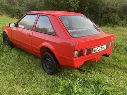 Форд Эскорт 1986 в Львове на Automoto.ua Красный Форд Эскорт, объемом двигателя 0 л и пробегом 200 тыс. км за 650 $, фото 1 на Automoto.ua