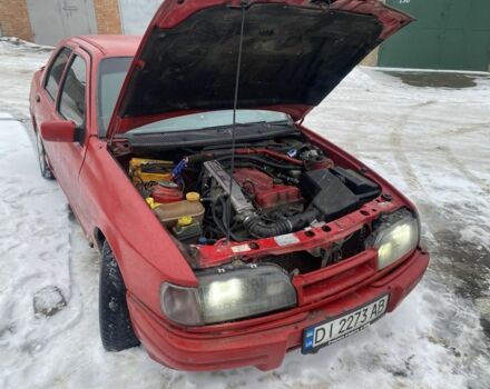 Червоний Форд Ескорт, об'ємом двигуна 2 л та пробігом 200 тис. км за 1250 $, фото 1 на Automoto.ua